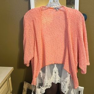 Lovely Embroidery Cardigan Charlotte are USSE